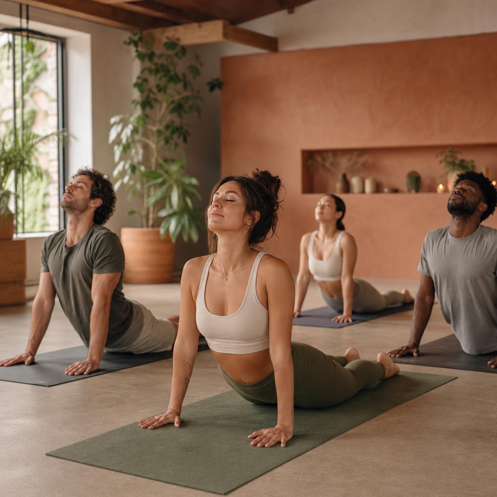 Yoga class